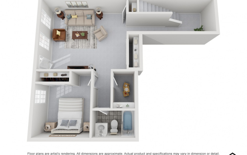 Sutton with Basement - 5 bedroom floorplan layout with 3.5 bathrooms and 2719 square feet (Basement)