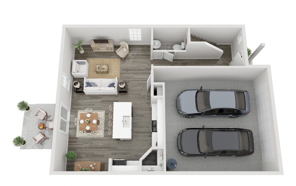 The Sutton 4 Bedroom 2.5 Bathroom 1955 sq ft